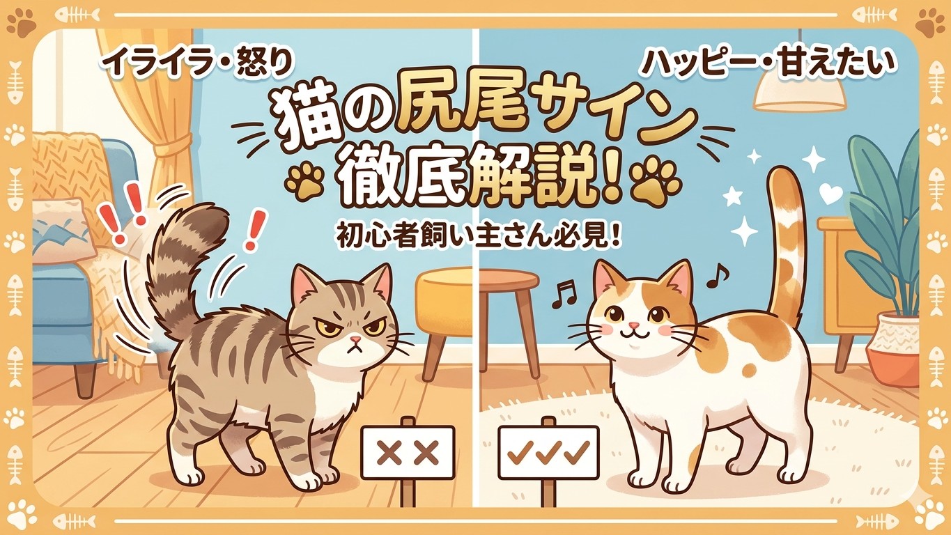 猫が尻尾を振るのはなぜ？犬とは違う「10の猫ゴコロ」