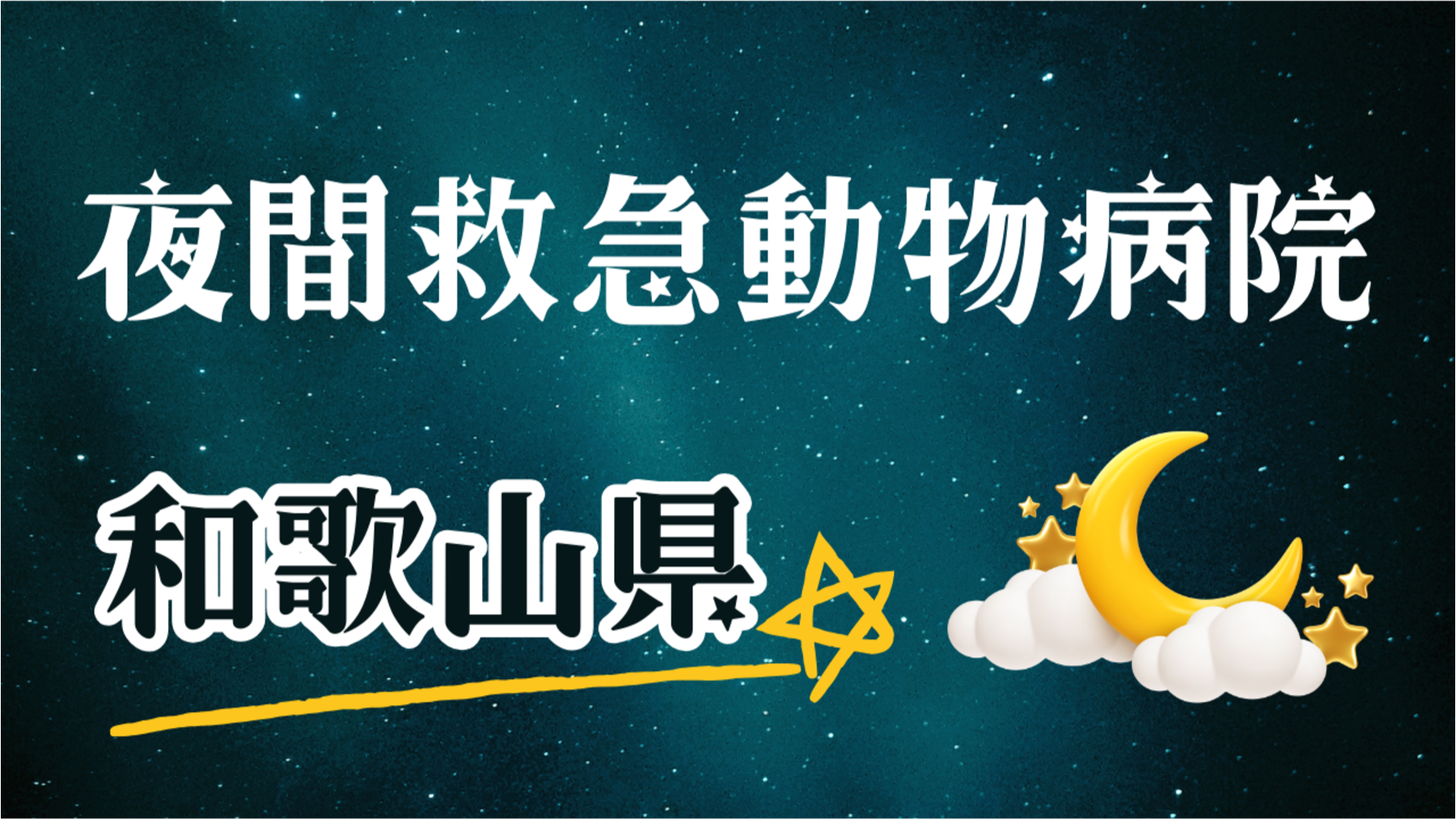 和歌山県　夜間救急動物病院