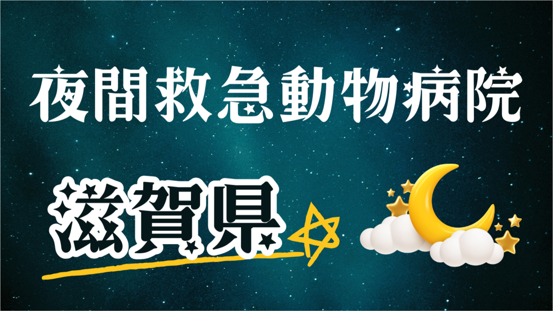 滋賀県　夜間救急動物病院