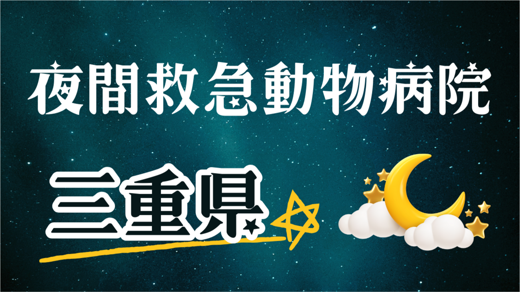 三重県　夜間救急動物病院